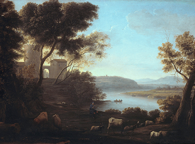 Pastoral Landscape The Roman Campagna Claude Lorrain